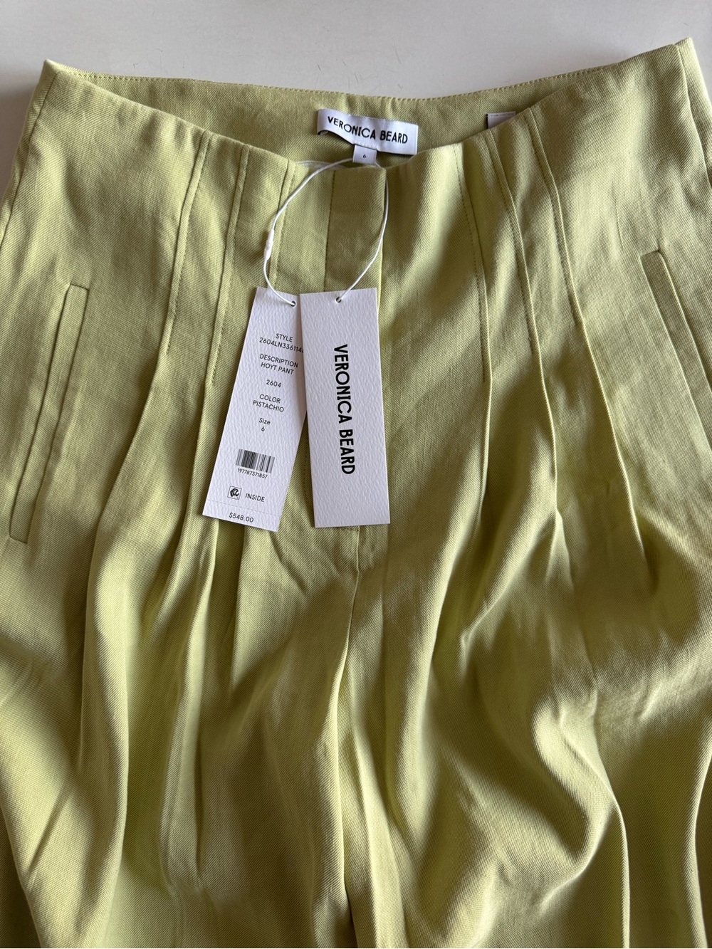 Veronica Beard Hoyt Wide Leg Pant - Picture 9 of 11